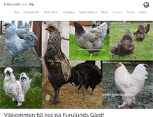 Tablet Screenshot of furulundsgard.com